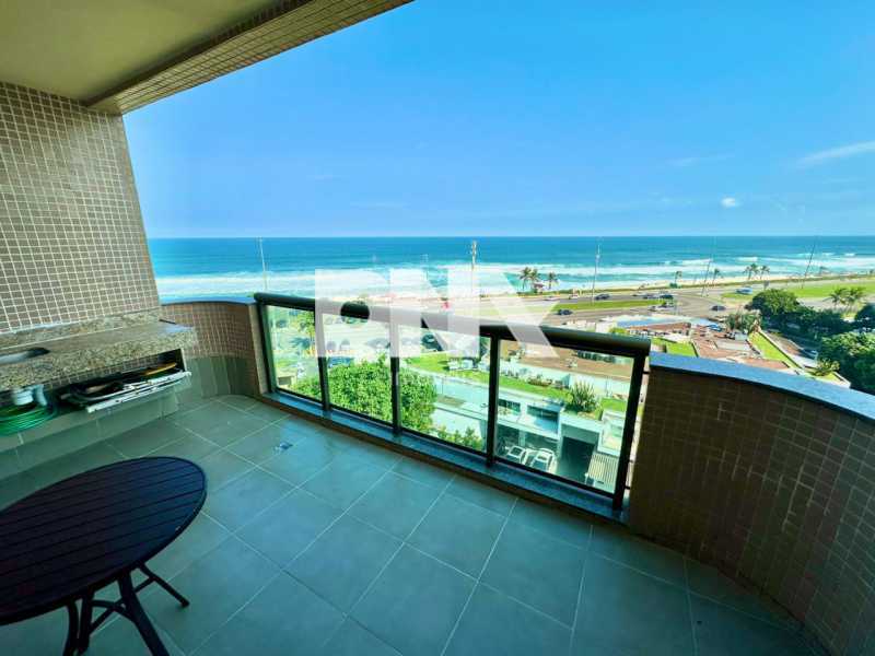 Ótima localização - Apartamento à venda Avenida Lúcio Costa, Barra da Tijuca, Rio de Janeiro - R$ 1.200.000 - NBAP12645