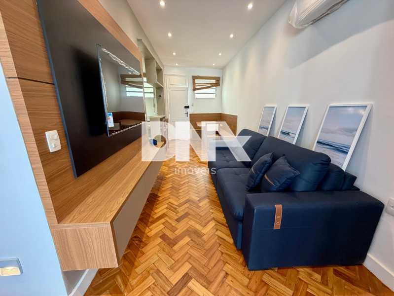 Apartamento 1 quarto à venda Leblon, Rio de Janeiro - R$ 1.050.000 - NSAP12300