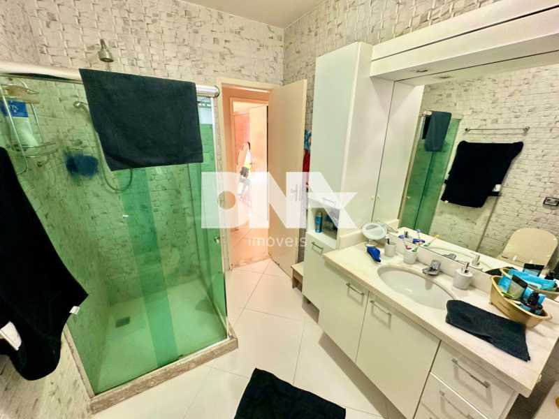 Conheça Banheiro social do imóvel - Apartamento 3 quartos à venda Botafogo, Rio de Janeiro - R$ 1.300.000 - NBAP35483 - 17 Banheiro social - 17