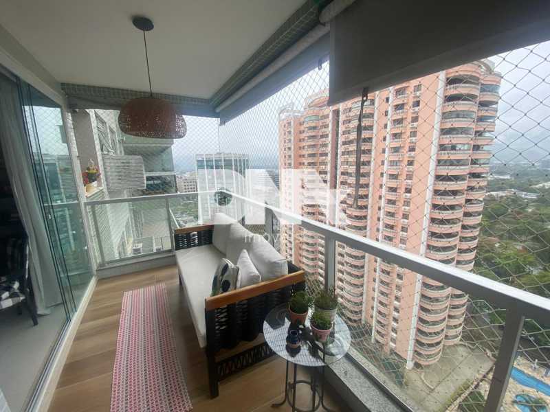 Apartamento 2 quartos à venda Jardim Oceânico Barra da Tijuca, Rio de Janeiro - R$ 1.390.000 - JOAP20492