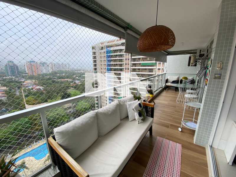 Apartamento 2 quartos à venda Jardim Oceânico Barra da Tijuca, Rio de Janeiro - R$ 1.390.000 - JOAP20492