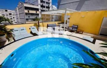 Imperdível - Cobertura à venda Avenida Rainha Elizabeth da Bélgica, Copacabana, Rio de Janeiro - R$ 2.990.000 - NSCO40008