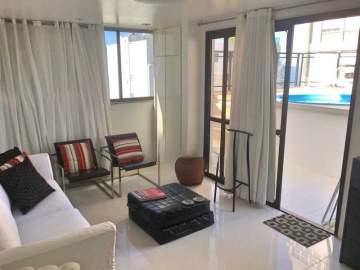COBERTURA DUPLEX NA PRAIA DE IPANEMA - TERRAÇO COM PISCINA E VISTA MAR - NICO30094