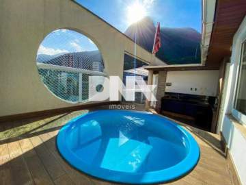 Cobertura 3 quartos à venda Humaitá, Rio de Janeiro - R$ 2.490.000 - NBCO30120