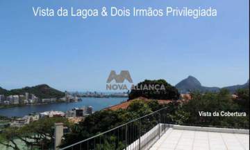 Ótima localização - Casa em Condomínio à venda Rua Caio de Melo Franco, Jardim Botânico, Rio de Janeiro - R$ 8.300.000 - NBCN40009