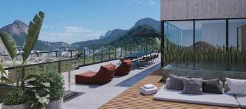 Cobertura 5 quartos à venda Lagoa, Rio de Janeiro - R$ 9.041.000 - NSCO50015