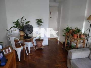 Ótima localização - Botafogo, 2 quartos, sala, cozinha, 2 banheiros, 1 vaga, 78m². Terraço com vista panorâmica. - NBAP22668
