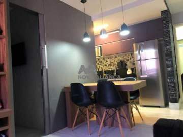 Flat à venda Rua Pompeu Loureiro, Copacabana, Rio de Janeiro - R$ 850.000 - NSFL10070