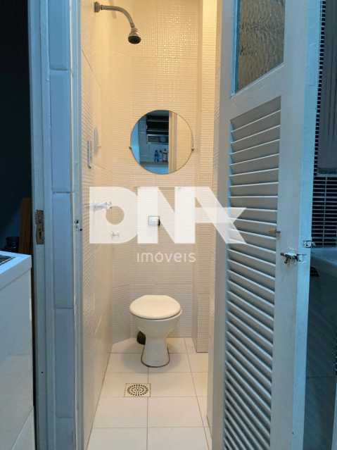 Conheça banheiro serviço. do imóvel - Apartamento 2 quartos à venda Humaitá, Rio de Janeiro - R$ 880.000 - NBAP23201 - 15 banheiro serviço. - 15