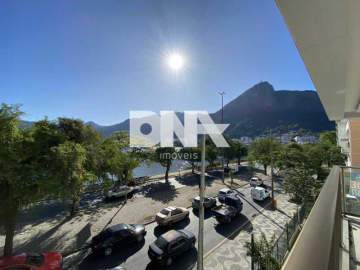 Lagoa apartamento com varanda e área externa - NIAP41030