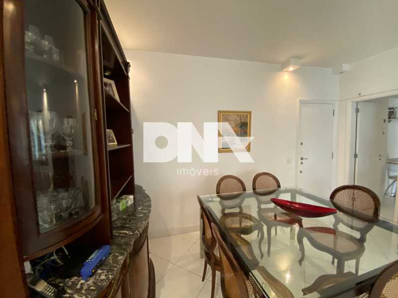 Conheça sala de jantar do imóvel - Apartamento em rua tranquila na Gávea - NIAP32957 - 6 sala de jantar - 6