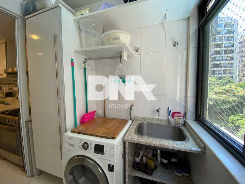 Conheça cozinha do imóvel - Apartamento em rua tranquila na Gávea - NIAP32957 - 14 cozinha - 14