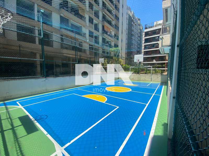 Conheça quadra poliesportiva do imóvel - Apartamento em rua tranquila na Gávea - NIAP32957 - 20 quadra poliesportiva - 20