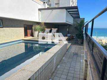 Cobertura linear Quadra da Praia - Posto 10 Ipanema - NSCO40105