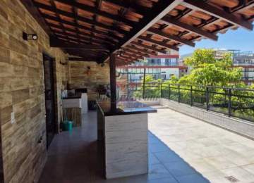 Cobertura 1 quarto à venda Recreio dos Bandeirantes, BAIRROS DE ATUAÇÃO ,Rio de Janeiro - R$ 850.000 - PECO10011