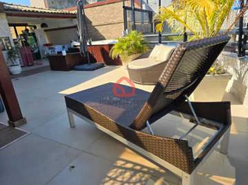 Cobertura Linear no Recreio 3 Quartos, Jacuzzi, Gourmet e Próxima à Praia do Posto 10 - BTCO30003