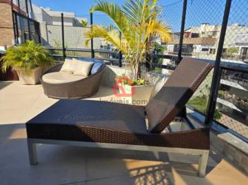 Cobertura Linear no Recreio – 3 Quartos, Jacuzzi, Gourmet e Próxima à Praia do Posto 10 - BTCO30003