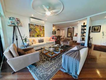 Apartamento com vista deslumbrante no Park Palace 4 Quartos c/2 Suítes na Dulcídio de Cardoso, Barra da Tijuca - BTAP40002