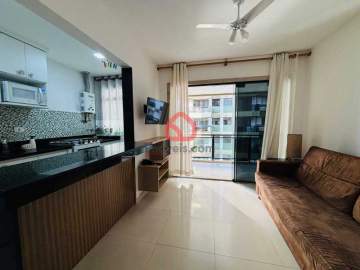 Apartamento 1 Quarto Mobiliado na Orla da Barra no Barra Bella com 1 Vaga - BTAP10005