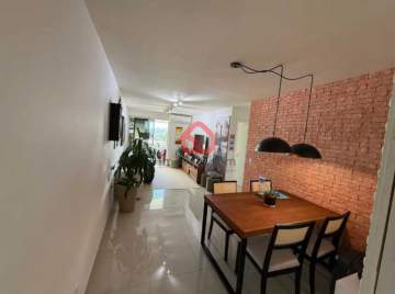 Apartamento à venda na Vila do Pan, Barra da Tijuca 2 suítes, reformado, com lazer completo - BTAP20029