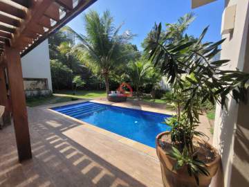 Deslumbrante casa com 4 suítes no condomínio Santa Lúcia Barra da Tijuca - PECN40344