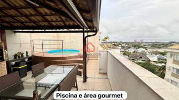 Exclusiva Cobertura duplex no Laguna Di Mare - PECO40132