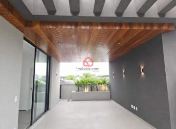Mansão de Luxo no Condomínio Riomar Barra da Tijuca Design Moderno, 4 Vagas e Piscina - BTCN40004