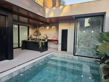 Mansão de Luxo no Condomínio Riomar Barra da Tijuca Design Moderno, 4 Vagas e Piscina - BTCN40004