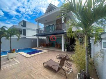 Imperdível - Casa Mobiliada à Venda no Jardins de Maria Recreio dos Bandeirantes 4 Suítes, Piscina e Área Gourmet - BTCN40007