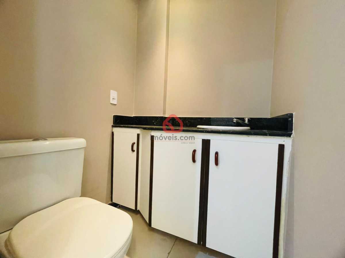 Conheça Banheiro Recepção do imóvel - Sala Comercial 50m² à venda Barra da Tijuca, Rio de Janeiro - R$ 300.000 - BTSL00020 - 17 Banheiro Recepção - 17