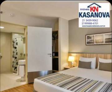 Flat 1 quarto à venda Centro, Rio de Janeiro - R$ 380.000 - KFFL10009