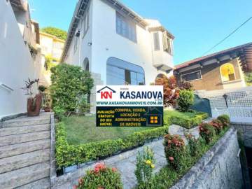 Casa 5 quartos à venda Laranjeiras, Rio de Janeiro - R$ 2.790.000 - KFCA50017