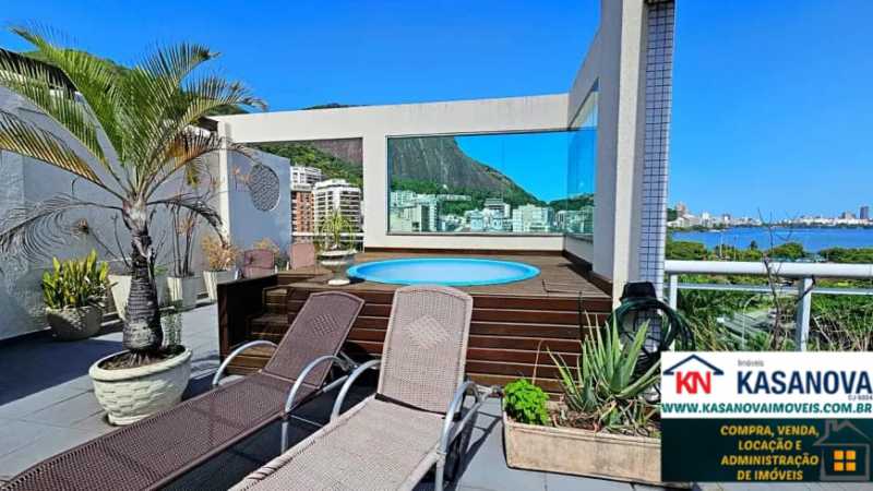 Conheça 1000093698 do imóvel - Cobertura 2 quartos à venda Humaitá, Rio de Janeiro - R$ 1.925.000 - KFCO20024 - 1 1000093698 - 1