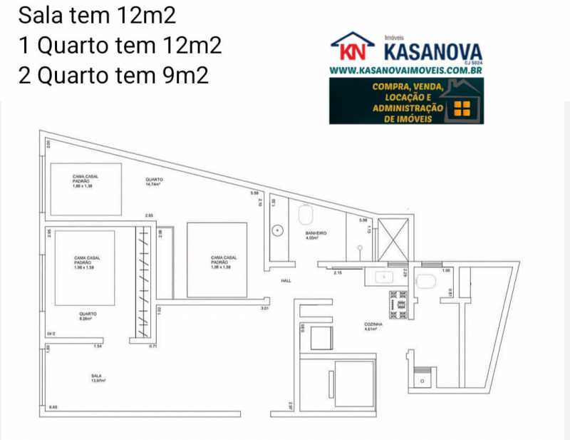 Conheça 1000098300 do imóvel - Apartamento 2 quartos à venda Copacabana, Rio de Janeiro - R$ 650.000 - KFAP20815 - 17 1000098300 - 17