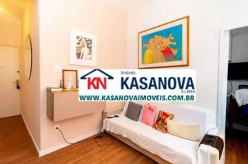 Apartamento 2 quartos à venda Leblon, Rio de Janeiro - R$ 900.000 - KFAP20825