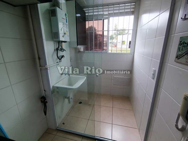Conheça COZINHA - ÁREA DE SERVIÇO do imóvel - Apartamento 2 quartos para alugar Irajá, Rio de Janeiro - R$ 1.600 - VAP21059 - 7 COZINHA - ÁREA DE SERVIÇO - 7