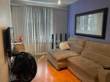 Apartamento dois quartos planta original com dependência na Vila da Penha. - VAP21252