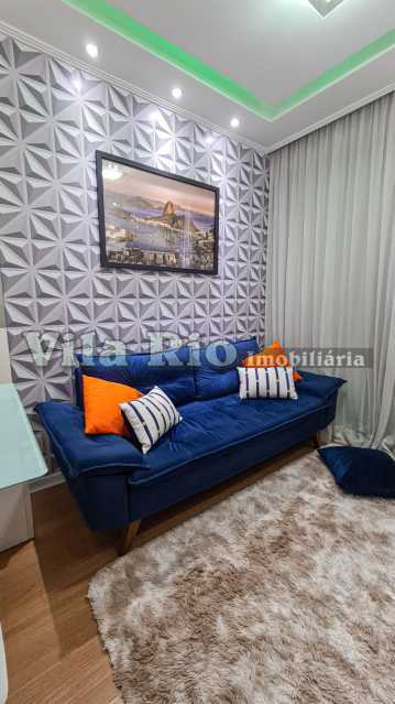 Conheça 1 Sala 3. do imóvel - Belíssimo apartamento no Condomínio Dez Rocha Miranda. - VAP21584 - 3 1 Sala 3. - 3