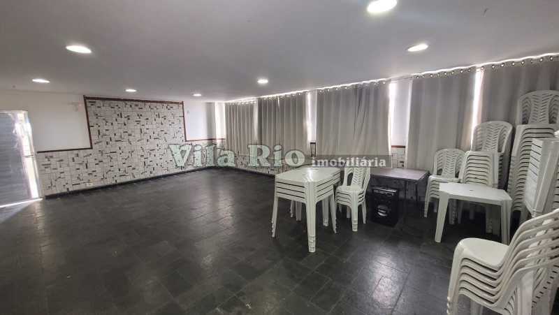 Conheça 13 Salão de festas 1. do imóvel - Ótimo apartamento 2 quartos com infra em Madureira. - VAP21598 - 21 13 Salão de festas 1. - 21