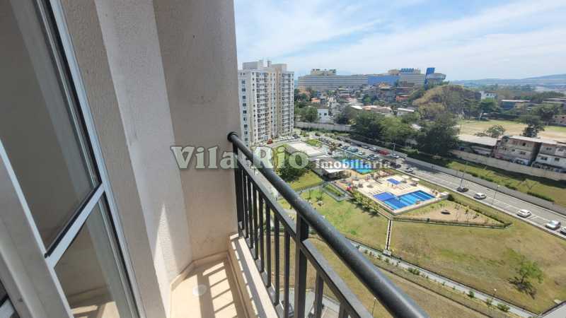 Conheça 2 Varanda 1. do imóvel - Belo apartamento 02 quartos no Dez Zona Norte. - VAP21600 - 4 2 Varanda 1. - 4