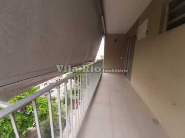 02 quartos com varanda e dependência completa na Vila da Penha. - VAP21608