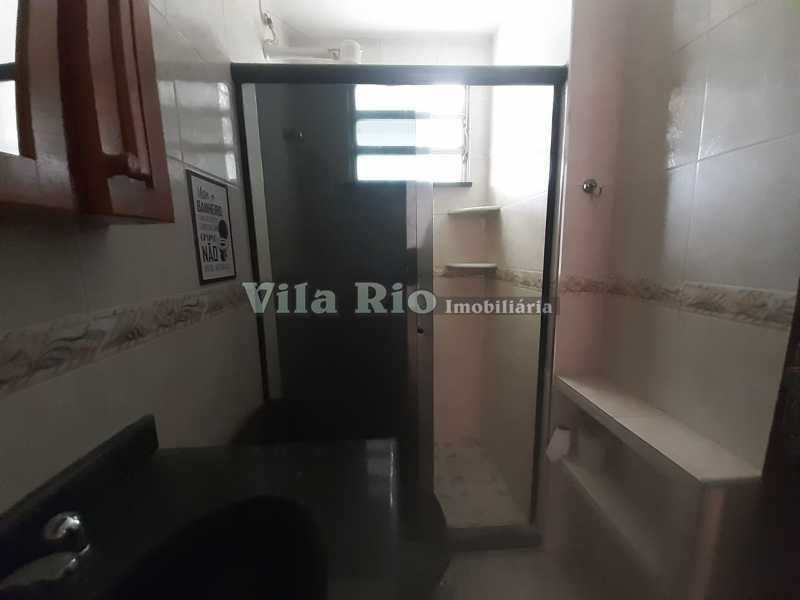 Conheça 13banheiro social. do imóvel - 02 quartos com varanda e dependência completa na Vila da Penha. - VAP21608 - 13 13banheiro social. - 13