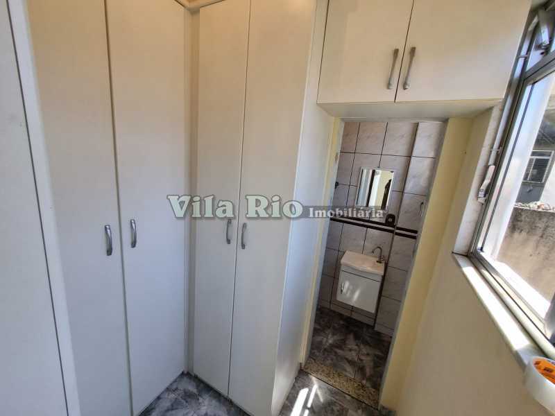 Conheça 22. do imóvel - Amplo apartamento 02 quartos mais dependência em Irajá. - VAP21666 - 22 22. - 22