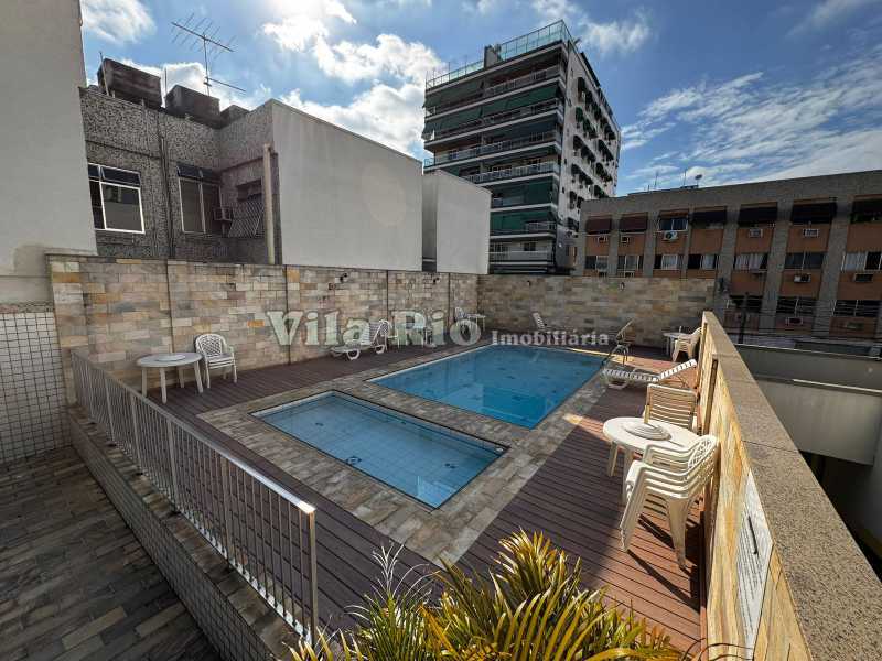 Conheça 27piscina. do imóvel - Cobertura linear no Edifício Residencial Portinari. - VCO30061 - 28 27piscina. - 28