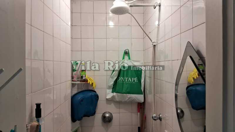 Conheça 11.1 Banheiro de Serviço. do imóvel - Bom apartamento a 10 minutos a pé do Shopping Carioca. - VAP21749 - 24 11.1 Banheiro de Serviço. - 24