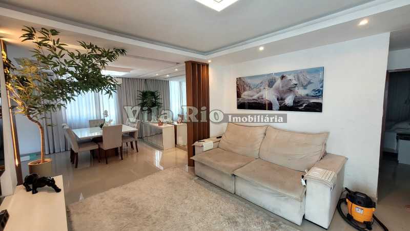 Conheça 14 Sala 1. do imóvel - Espetacular casa duplex com piscina na Vila da Penha. - VCA40095 - 18 14 Sala 1. - 18