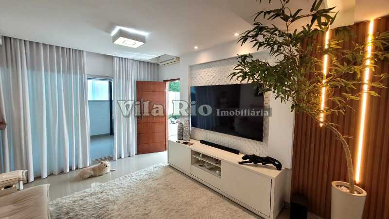Conheça 14 Sala 2. do imóvel - Espetacular casa duplex com piscina na Vila da Penha. - VCA40095 - 19 14 Sala 2. - 19