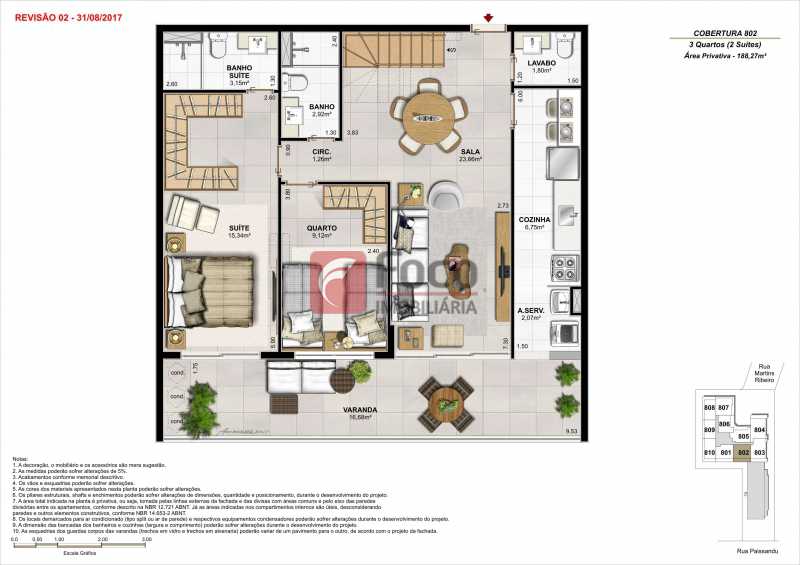 Conheça CB02A do empreendimento - Fachada - RESIDENCIAL PAYSSANDU - 22 - 13 CB02A - 13