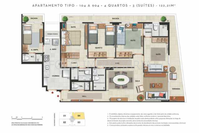 Conheça 4 do empreendimento - Fachada - QUATTRO BOTAFOGO - 5 - 17 4 - 17
