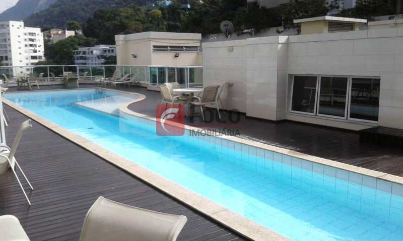 Conheça PISCINA PRÉDIO do imóvel - Apartamento à venda Rua Pio Correia, Jardim Botânico, Rio de Janeiro - R$ 990.000 - JBAP20786 - 23 PISCINA PRÉDIO - 23
